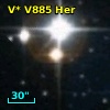 V* V885 Her