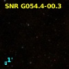 SNR G054.4-00.3