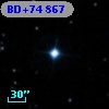 BD+74   867