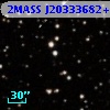 2MASS J20333682+1619115