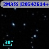 2MASS J20542614+7635370