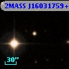 2MASS J16031759+2013507