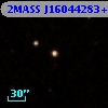 2MASS J16044283+2055450