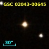 GSC 02043-00645