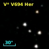 V* V694 Her