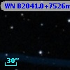WN B2041.0+7526m