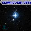 CCDM J22438+7831AB