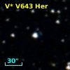 V* V643 Her