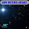 LBN 057.03+03.02