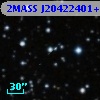 2MASS J20422401+1909423