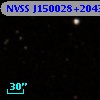 NVSS J150028+204346