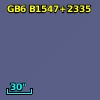 GB6 B1547+2335