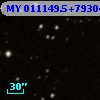 MY 011149.5+793047.3