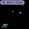 7C 1557+2254