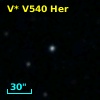 V* V540 Her