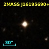 2MASS J16195690+2508058