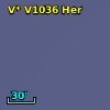 V* V1036 Her