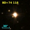 BD+74   118