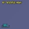 V* V1051 Her