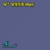 V* V959 Her