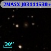 2MASX J03111530+7732058