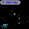 V* V883 Her