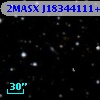 2MASX J18344111+2549471