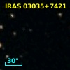 IRAS 03035+7421