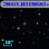 2MASX J03190503+7352304