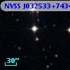 NVSS J032533+743420