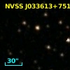 NVSS J033613+751015