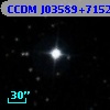 CCDM J03589+7152AB