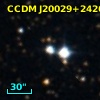 CCDM J20029+2426B