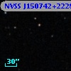 NVSS J150742+222828