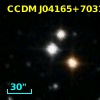 CCDM J04165+7031B