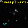 2MASS J16141376+2604005