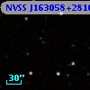 NVSS J163058+281025