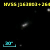 NVSS J163803+264330