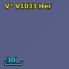 V* V1033 Her