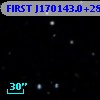 FIRST J170143.0+283624