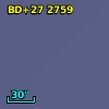 BD+27  2759