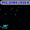 PCG J1704+2818 B