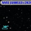 NVSS J180513+282856