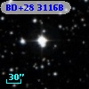 BD+28  3116B
