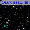 2MASX J19111435+2843165