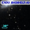 CXOU J043043.7+644943
