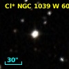 Cl* NGC 1039      W     600