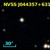 NVSS J044357+631609