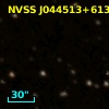 NVSS J044513+613256