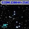 CCDM J20044+2502A